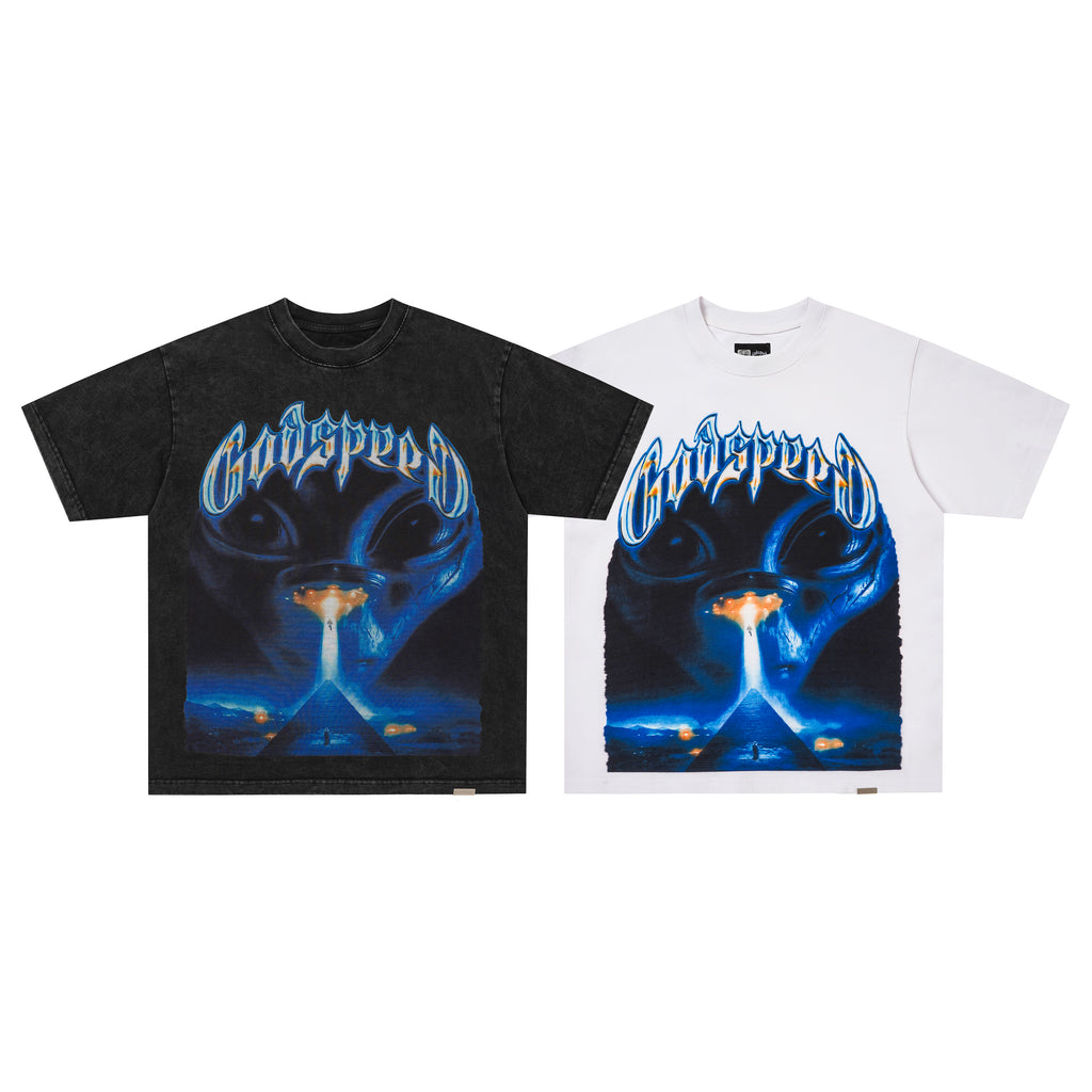 Godspeed Lightning Graphic T‑Shirt