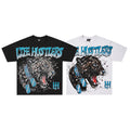 Life Hustlers Panther Graphic Two‑Color T‑Shirt