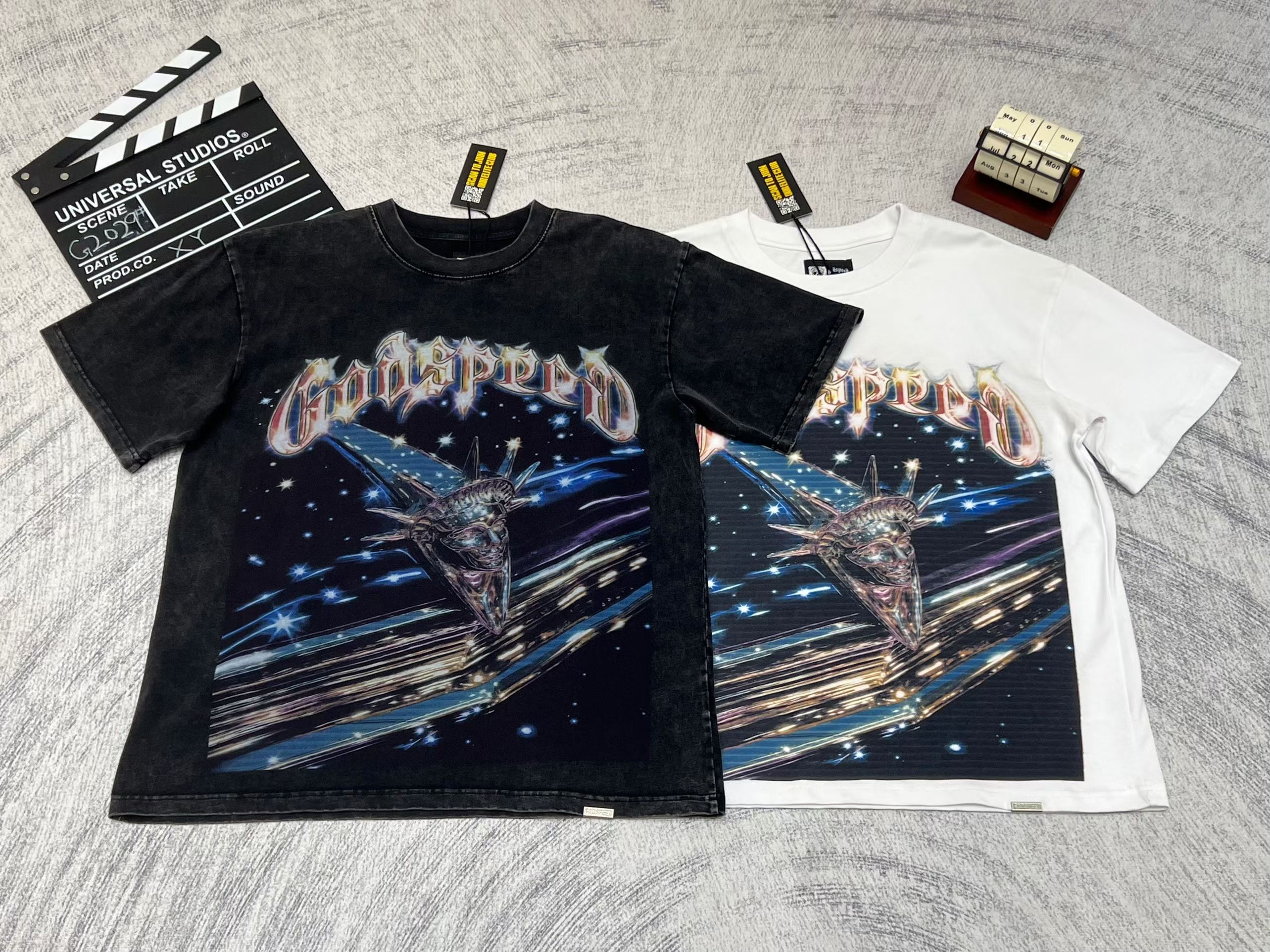 Godspeed Multi‑Style Galaxy Graphic T‑Shirt