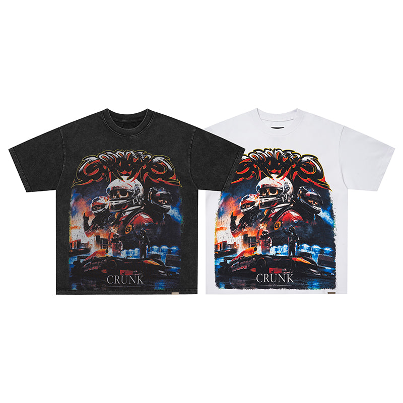 Godspeed Motorcycle Rider Graphic T‑Shirt