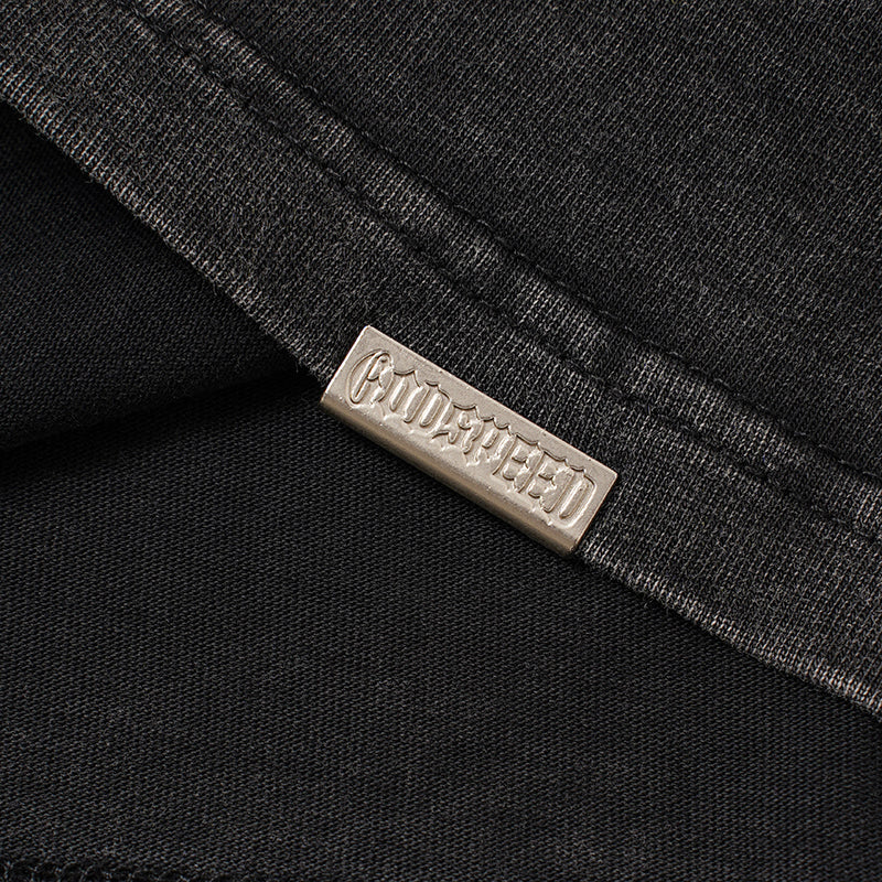 Godspeed Hollywood Flame Print T‑Shirt