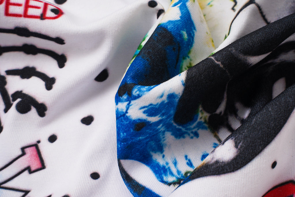 Godspeed Colour‑Skull Graphic T‑Shirt