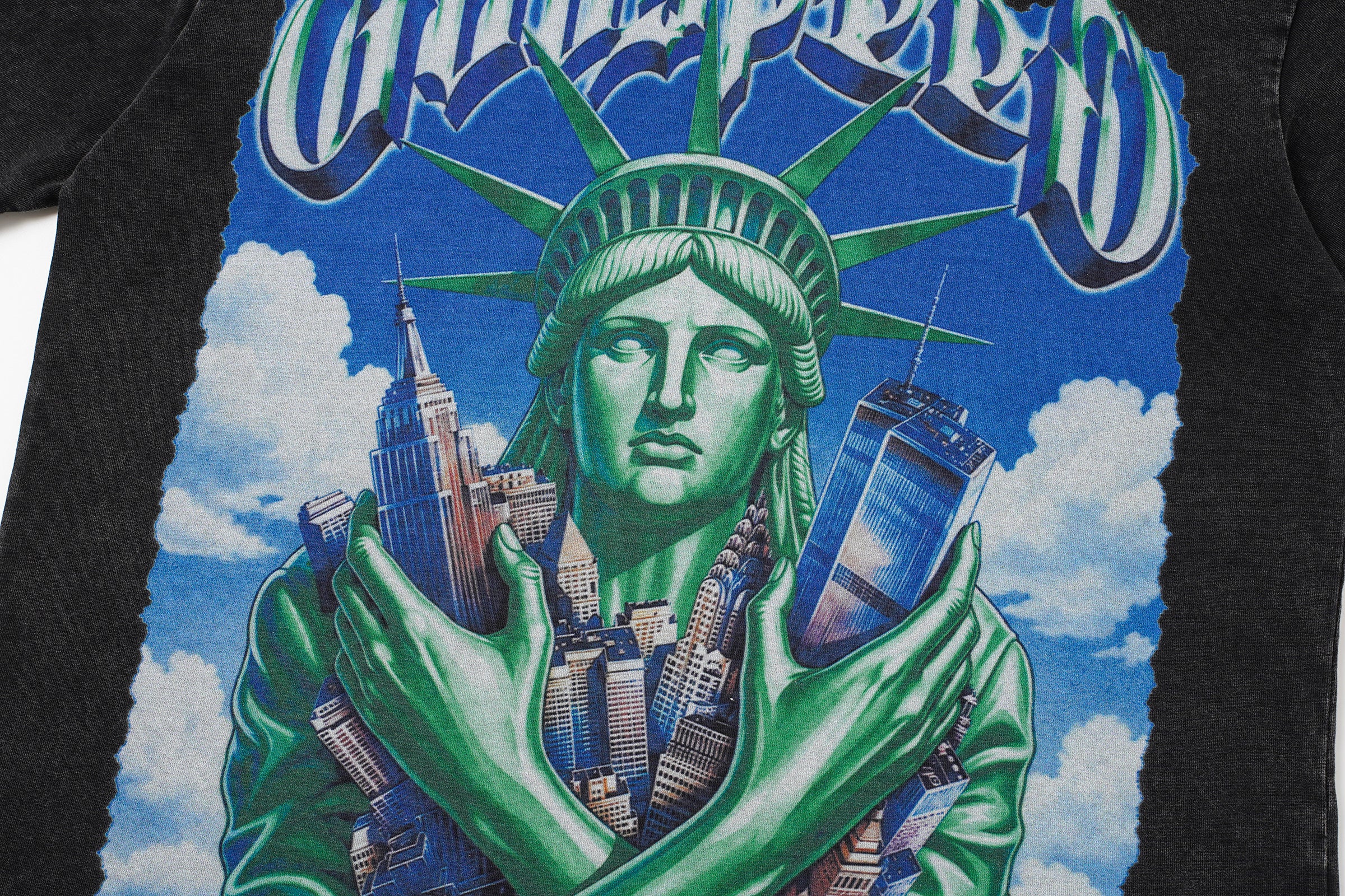 Godspeed Statue Of Liberty Graphic T‑Shirt