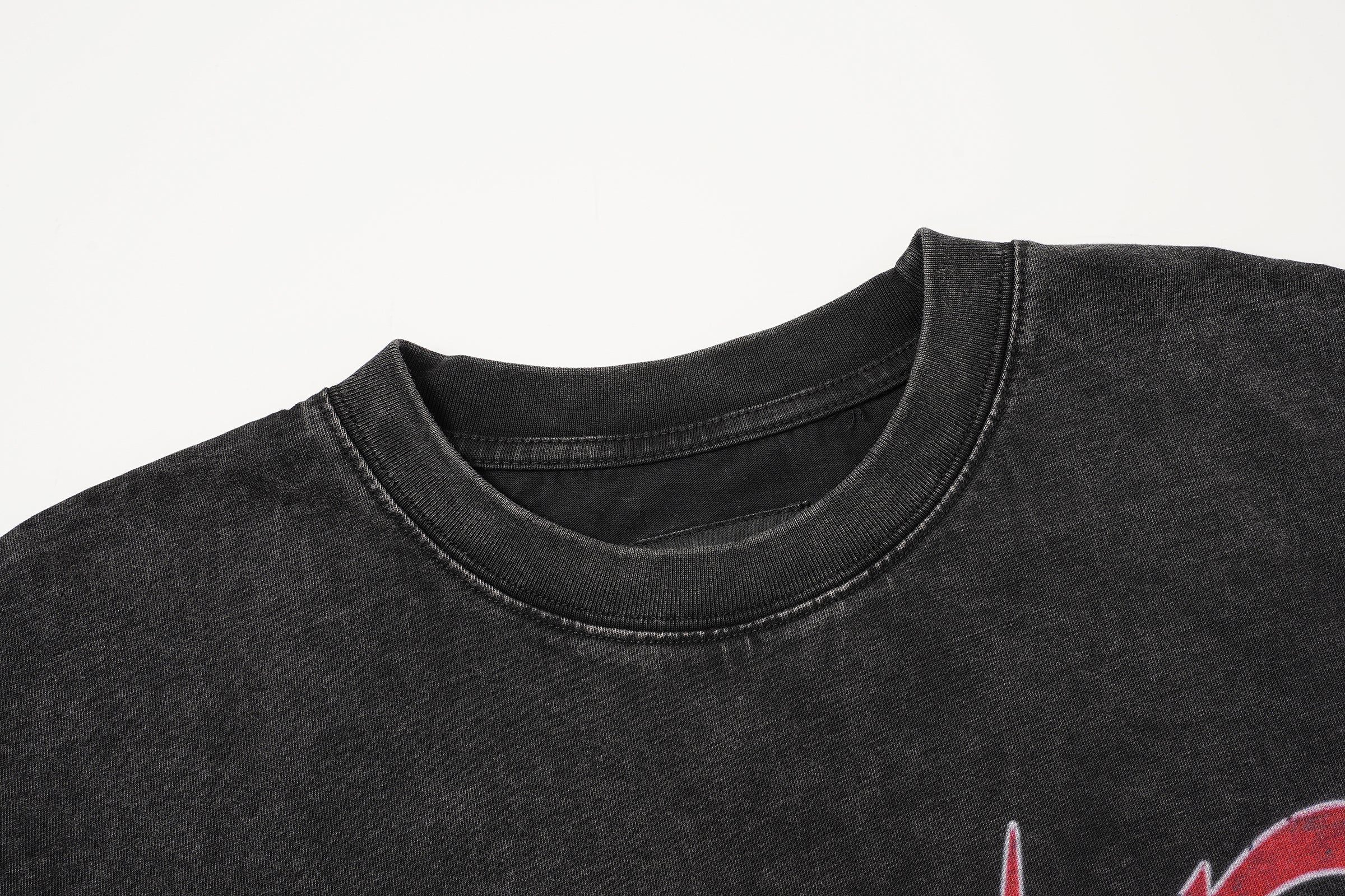 Godspeed Figure Letter Print T‑Shirt