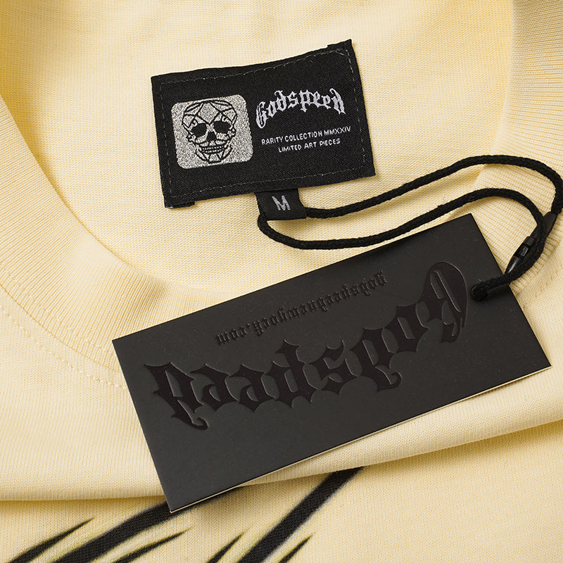 Godspeed Egyptian Skull Graphic T‑Shirt