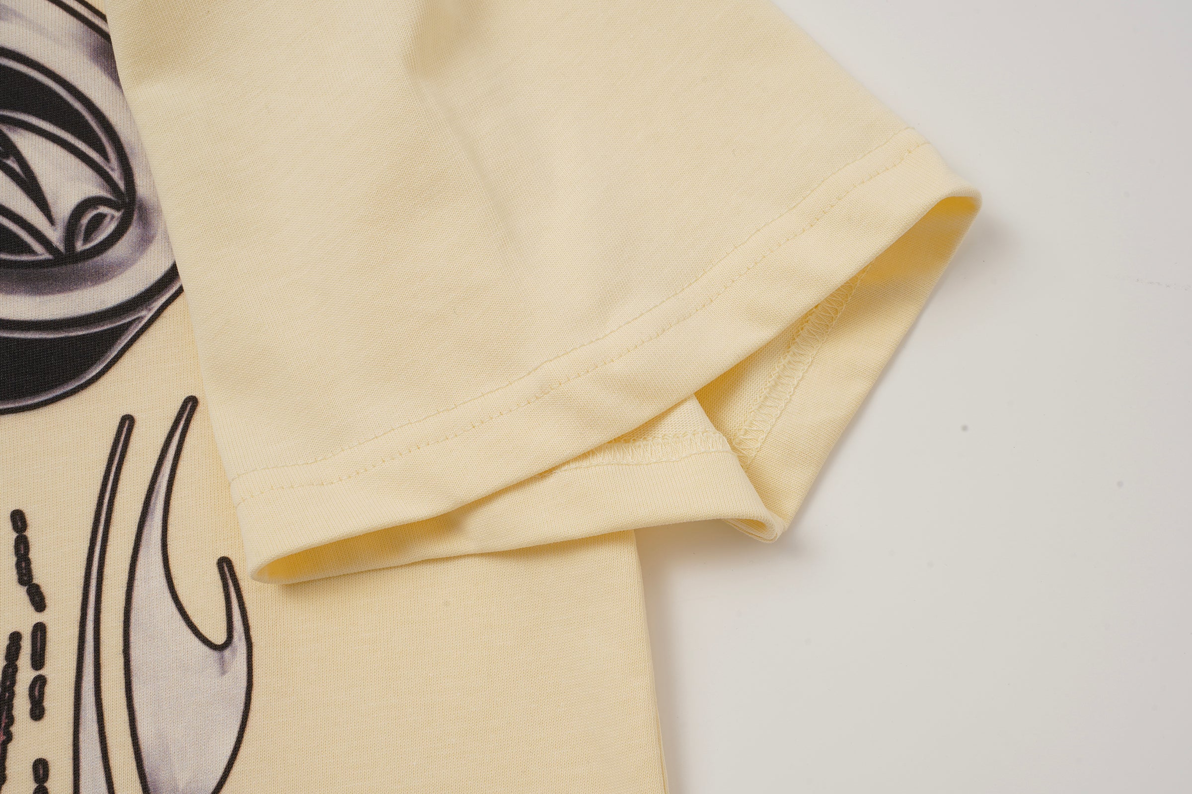Godspeed Flame Graphic Cream T‑Shirt