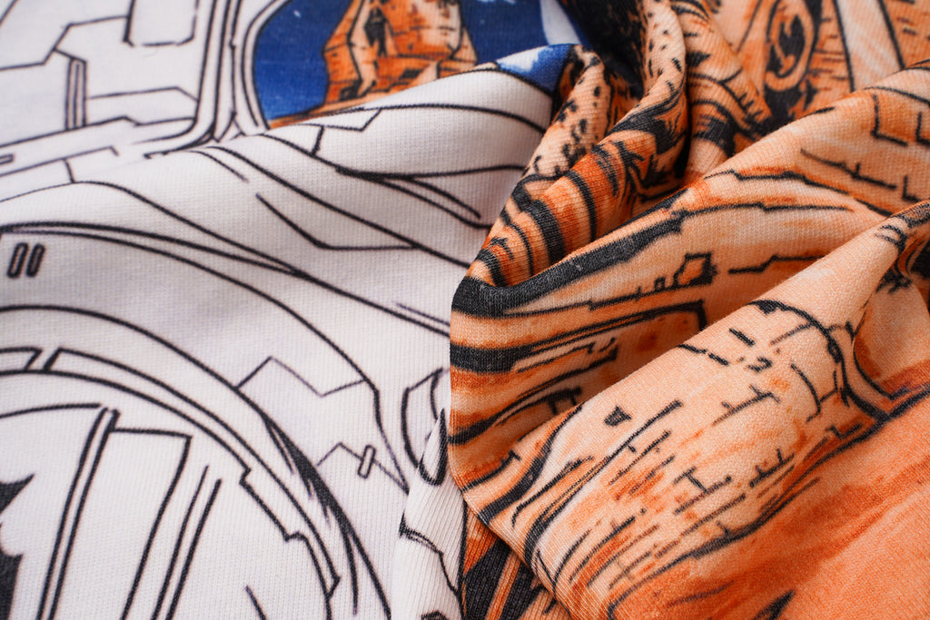 Godspeed Mountain Graphic White T‑Shirt