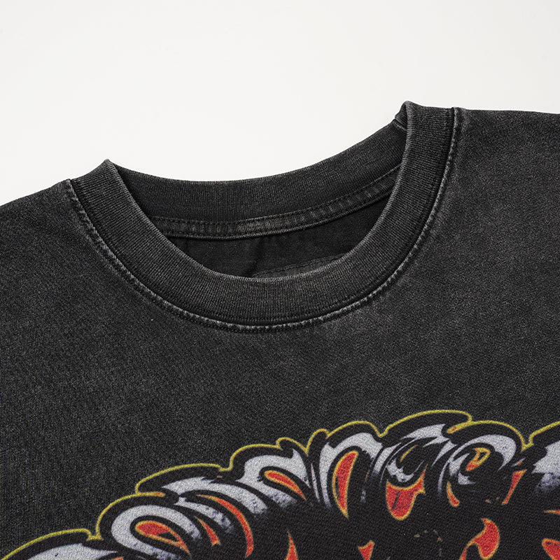 Godspeed Motorcycle Rider Graphic T‑Shirt