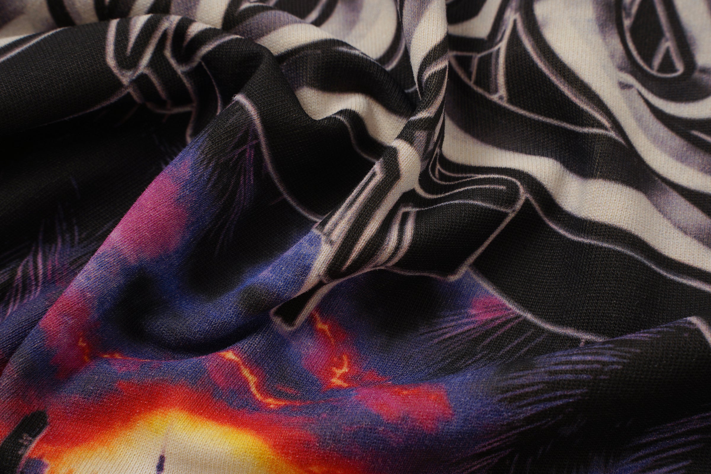 Godspeed Flame Graphic Cream T‑Shirt