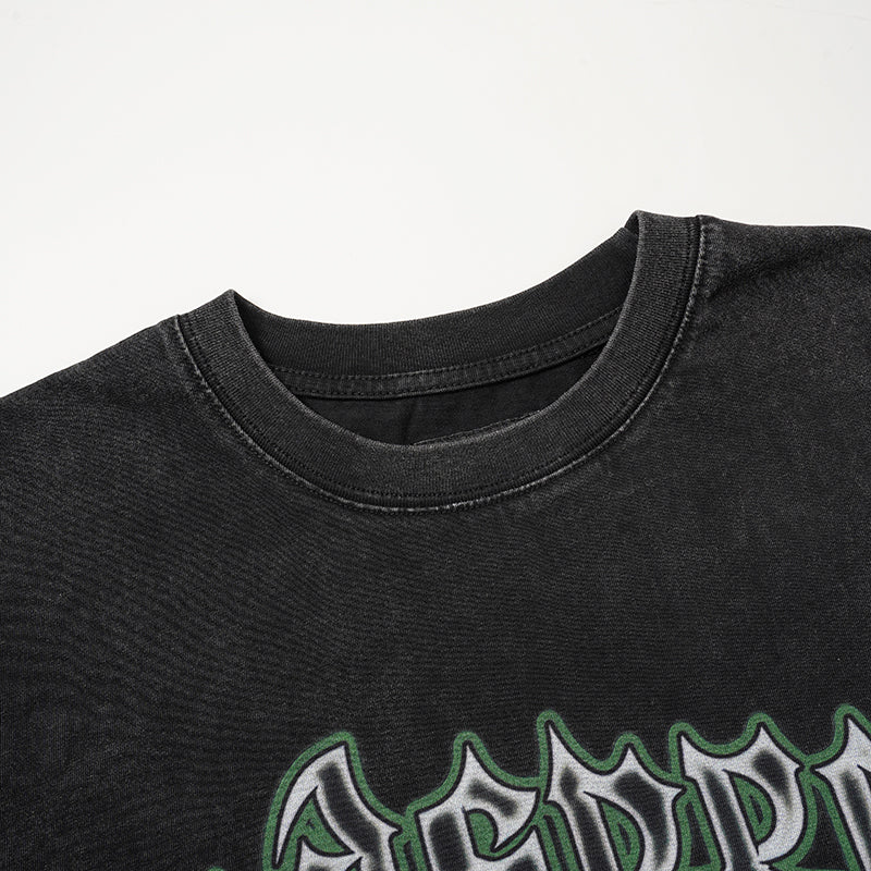 Godspeed Green‑Eye Graphic T‑Shirt