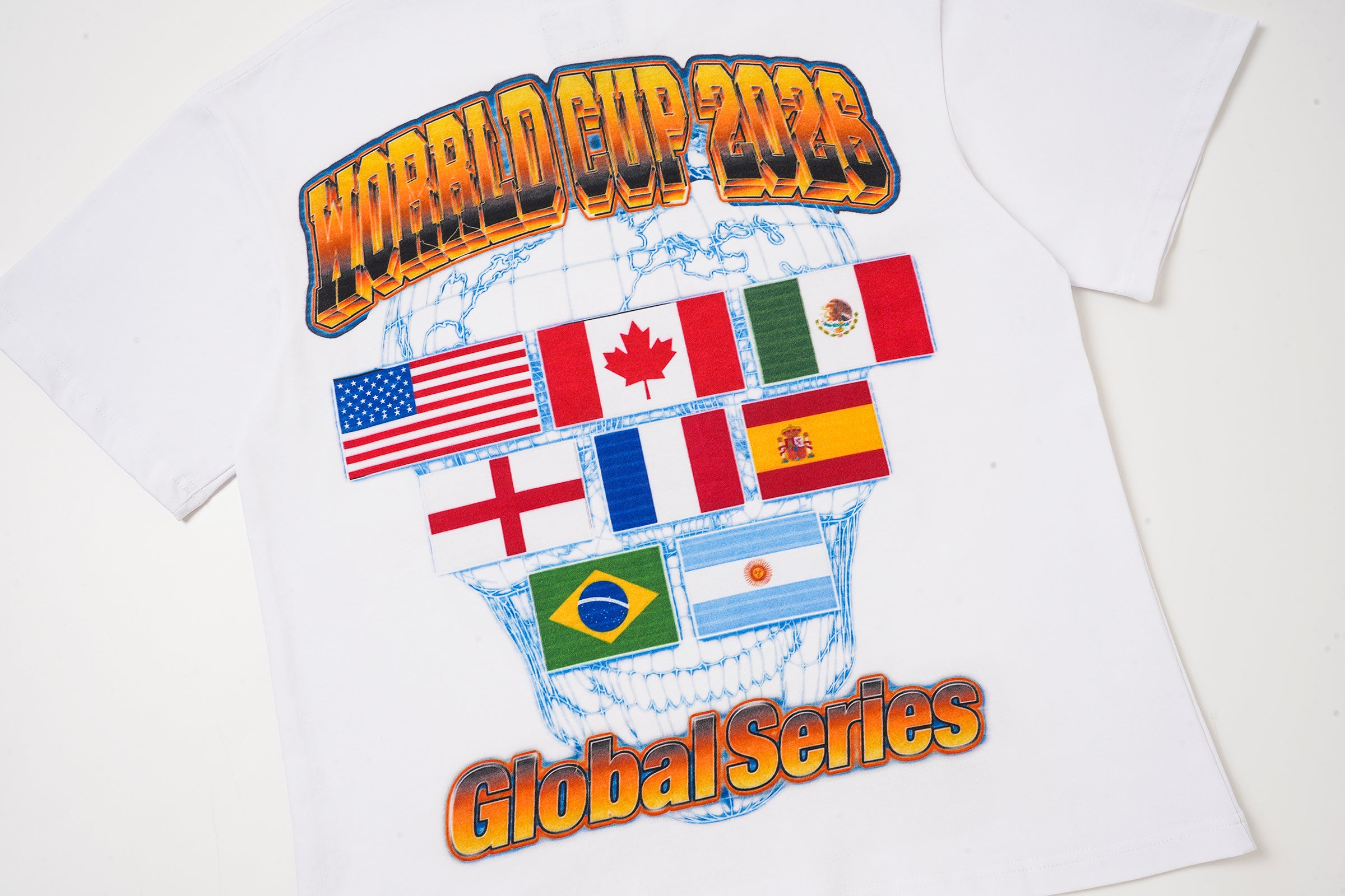 Godspeed Skull Flag Graphic T‑Shirt