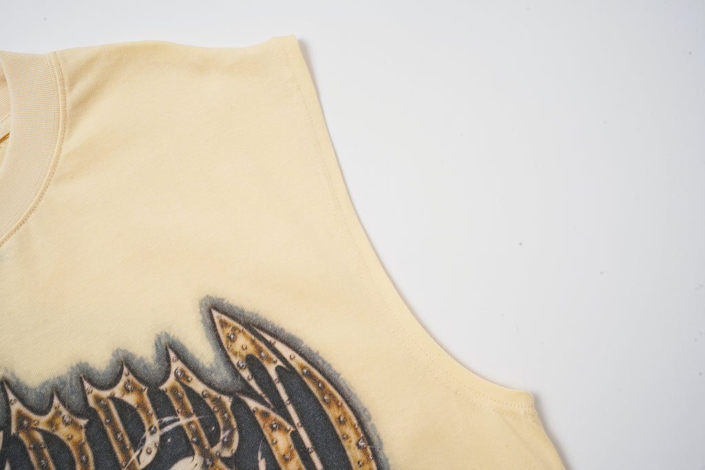 Godspeed Eagle Graphic Cream Tank Top