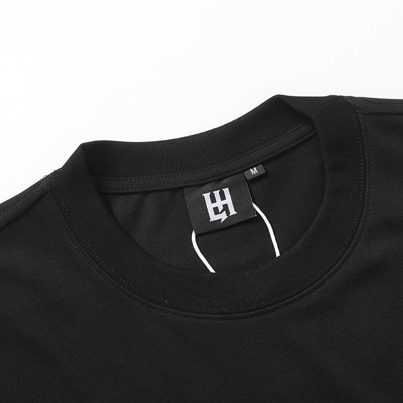 Life Hustlers Skeleton Graphic Black Tee