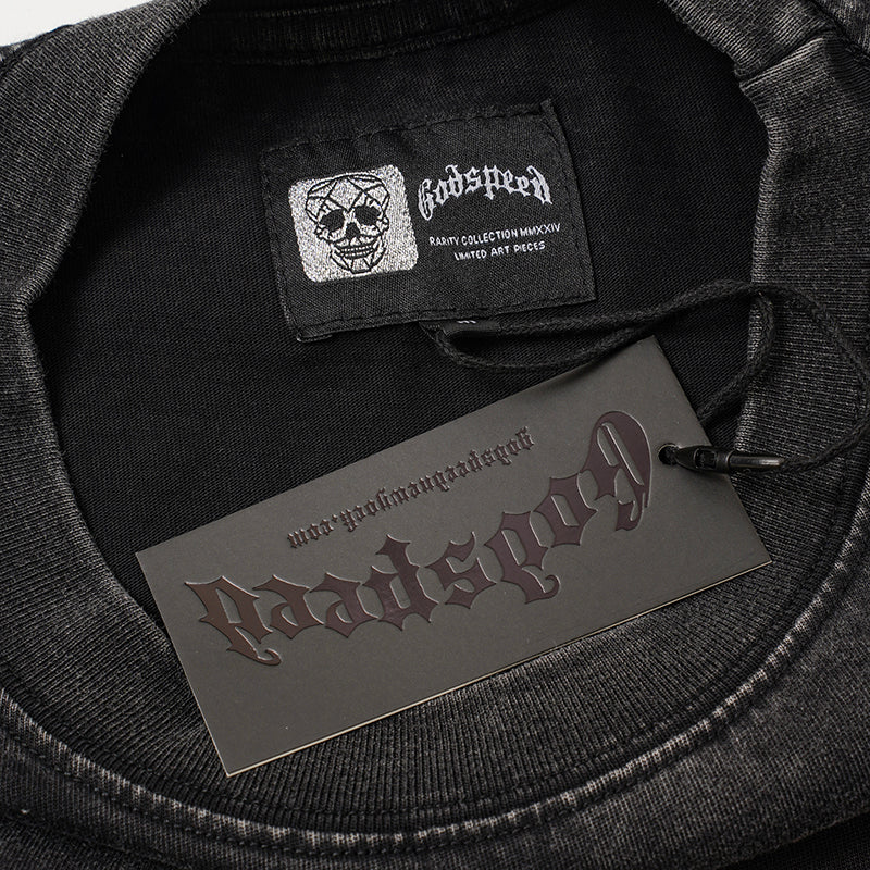 Godspeed Motorcycle Rider Graphic T‑Shirt