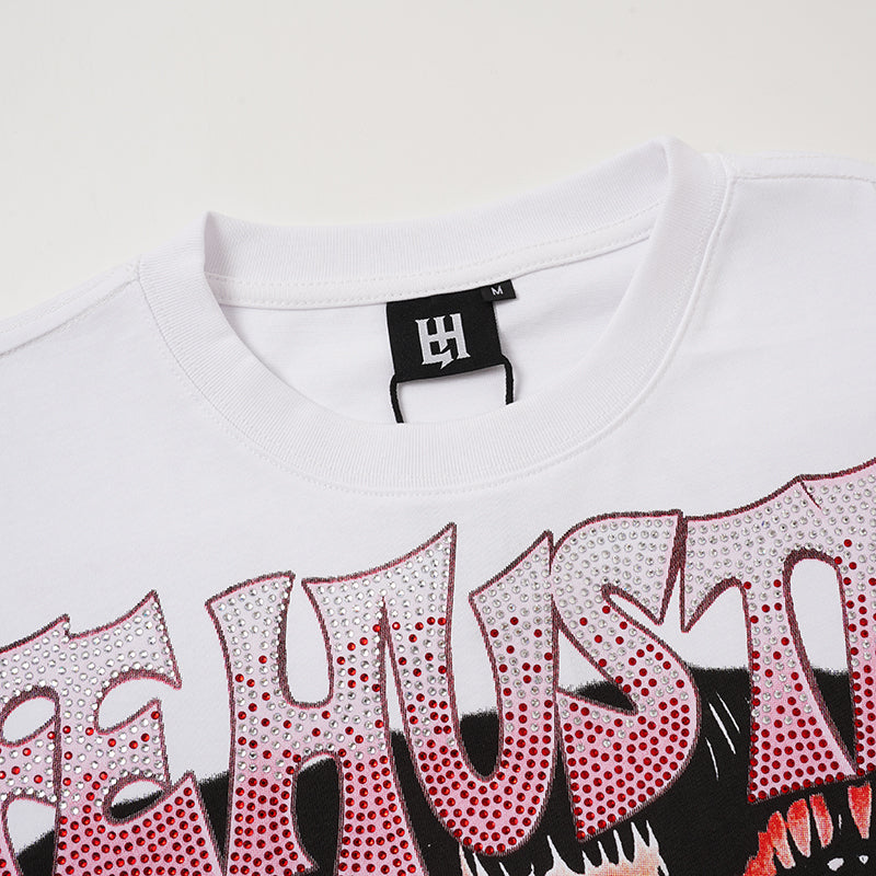 Life Hustlers Lady Portrait Graphic 3‑Color T‑Shirt