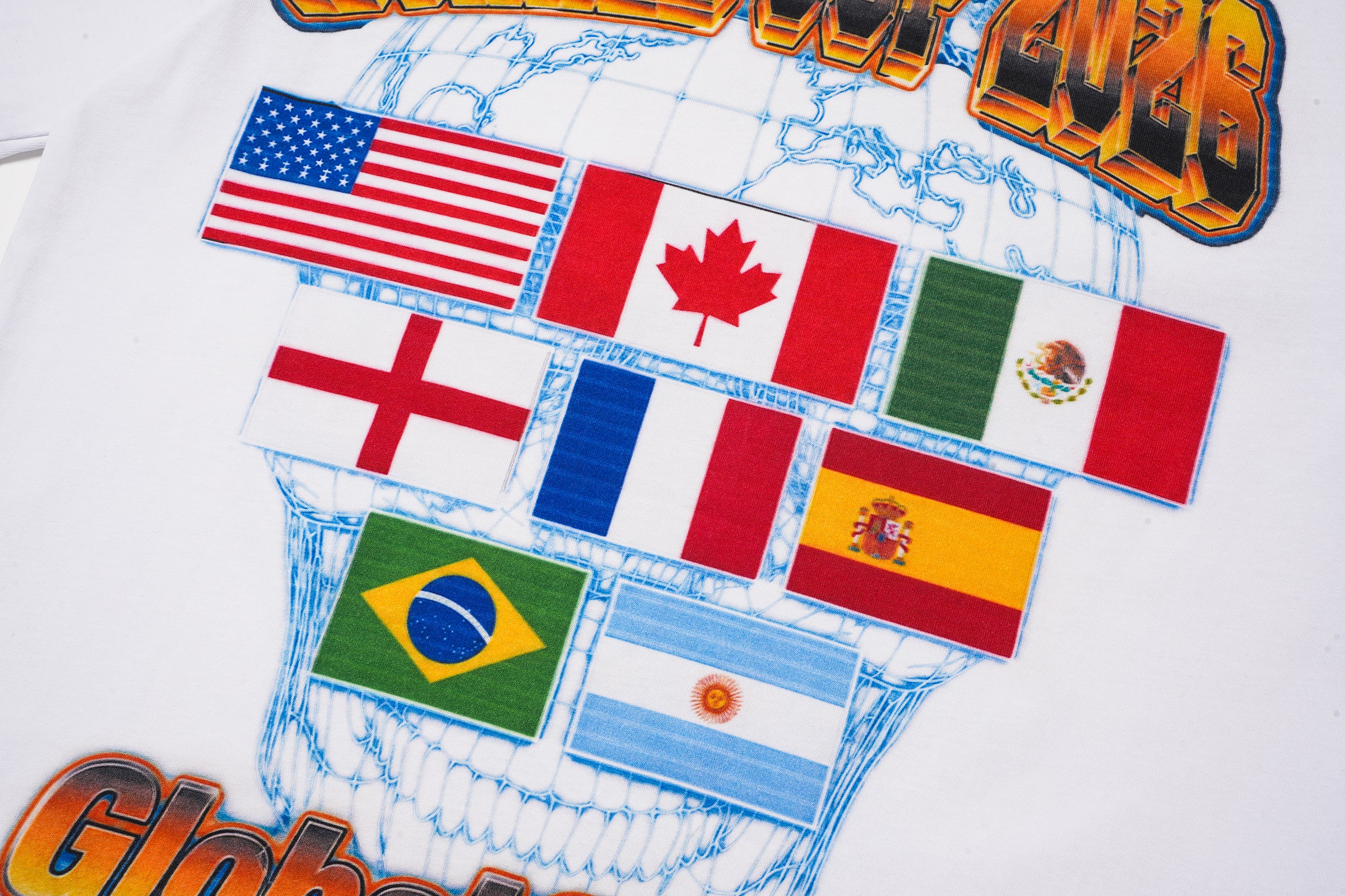 Godspeed Skull Flag Graphic T‑Shirt