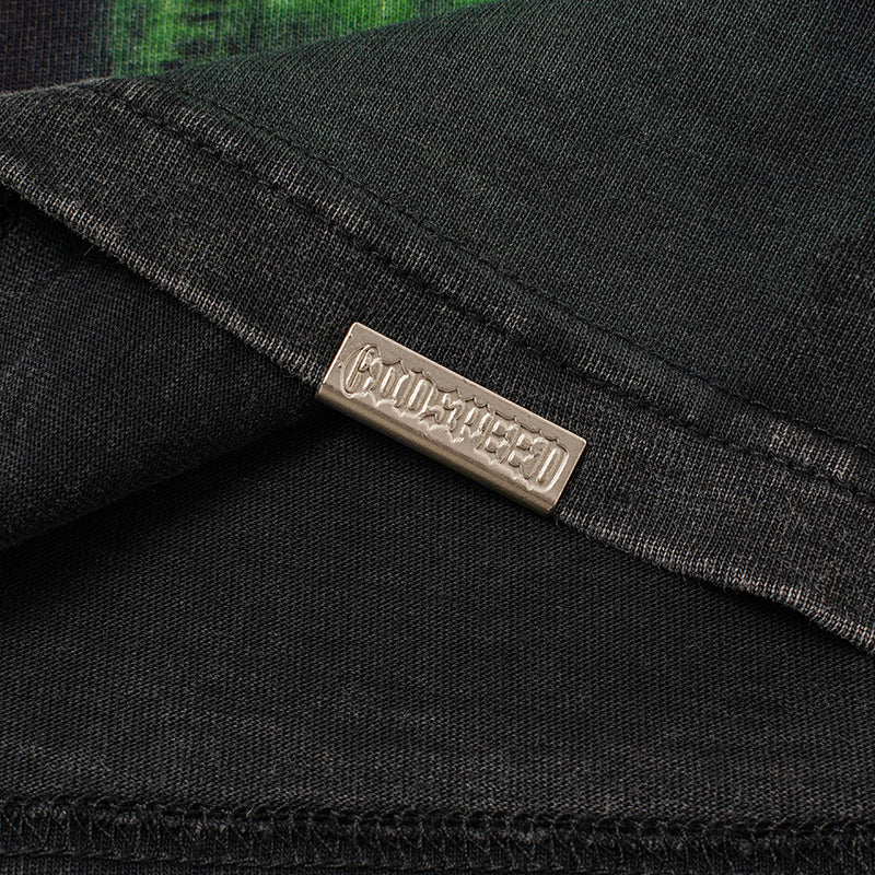 Godspeed Green Logo Graphic T‑Shirt