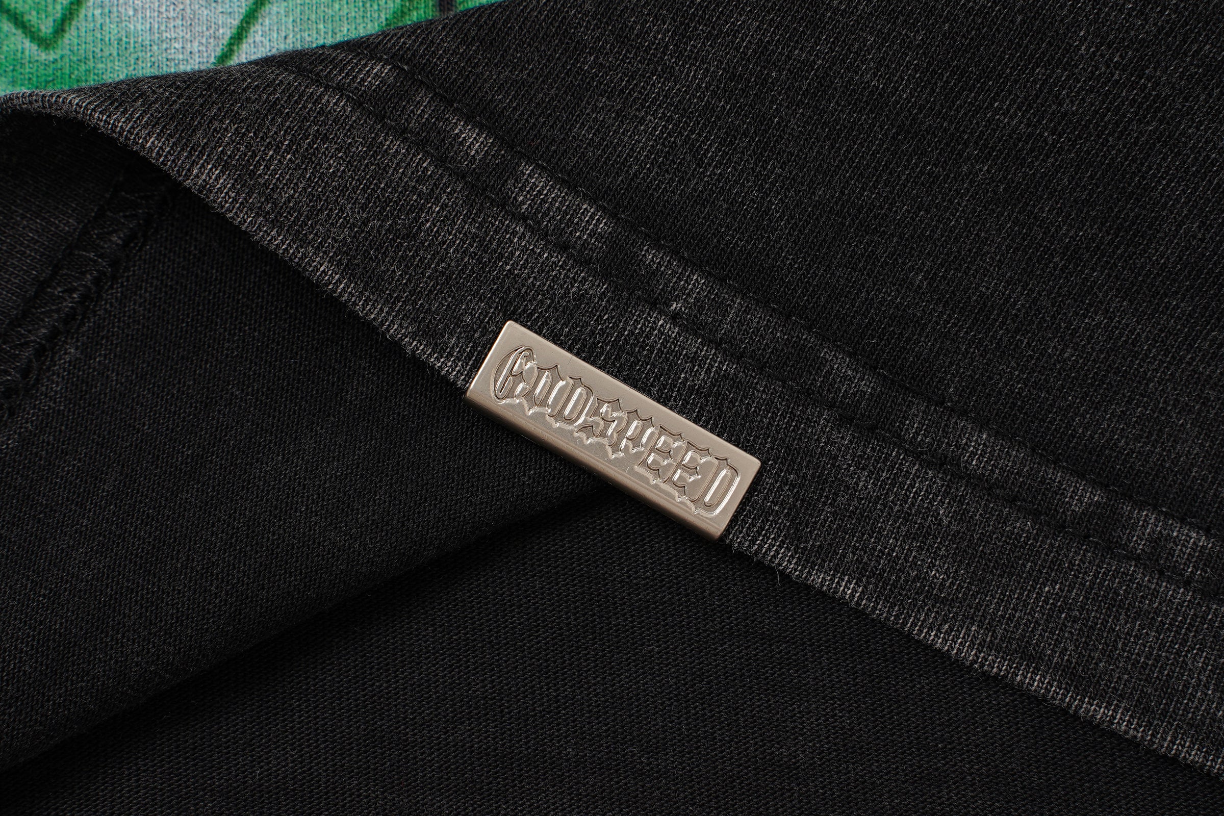 Godspeed Statue Graphic Black T‑Shirt