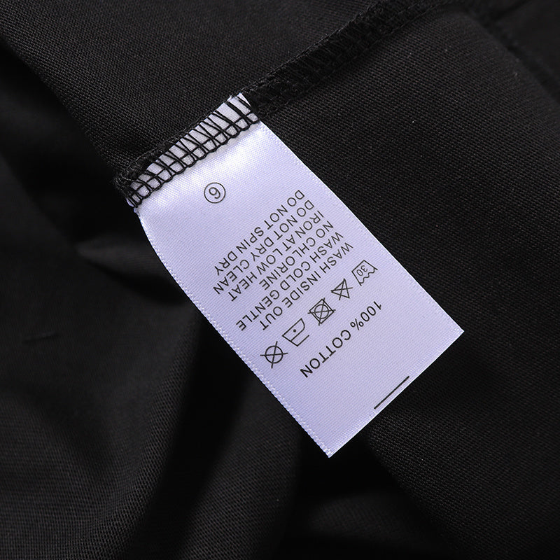 Life Hustlers Black‑on‑Black H Logo T‑Shirt