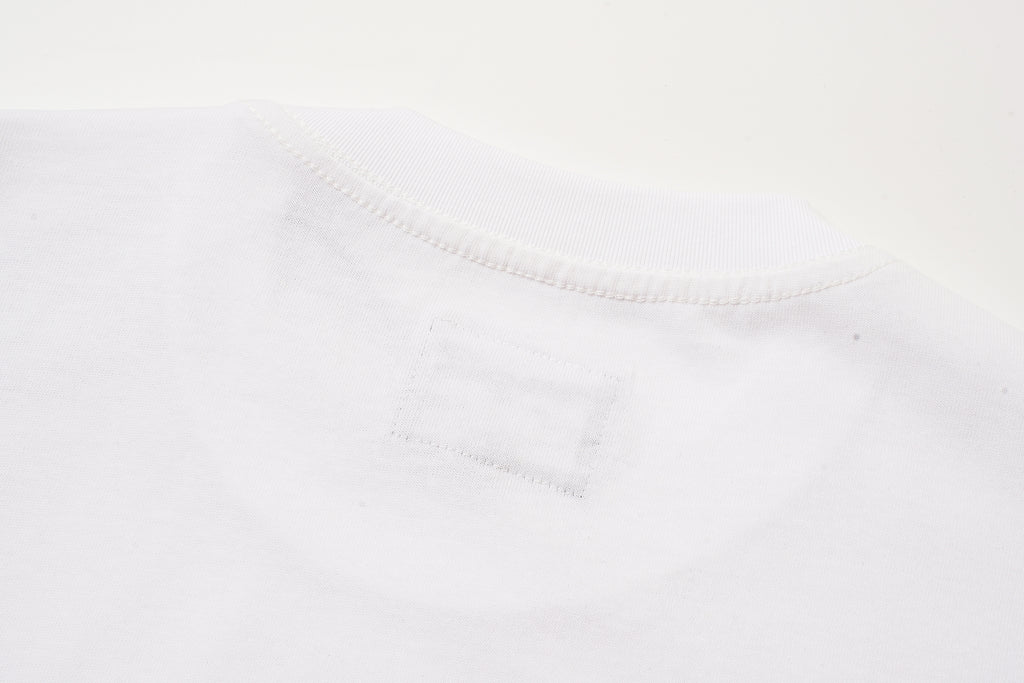 Godspeed Mountain Graphic White T‑Shirt