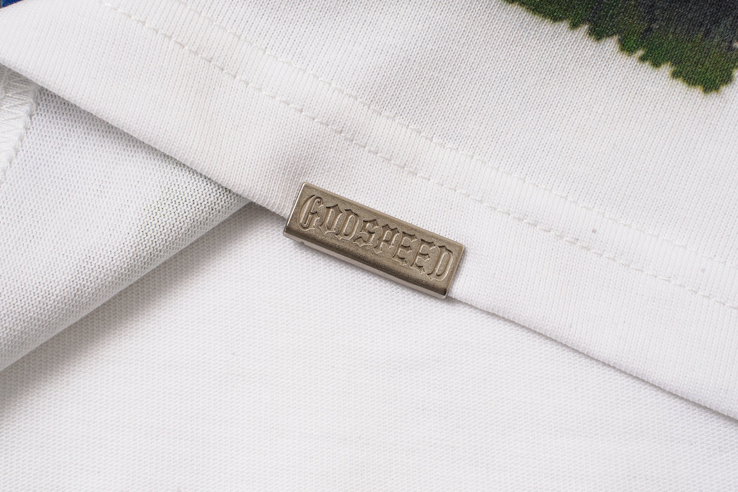 Godspeed Out Of Many One White Graphic T‑Shirt