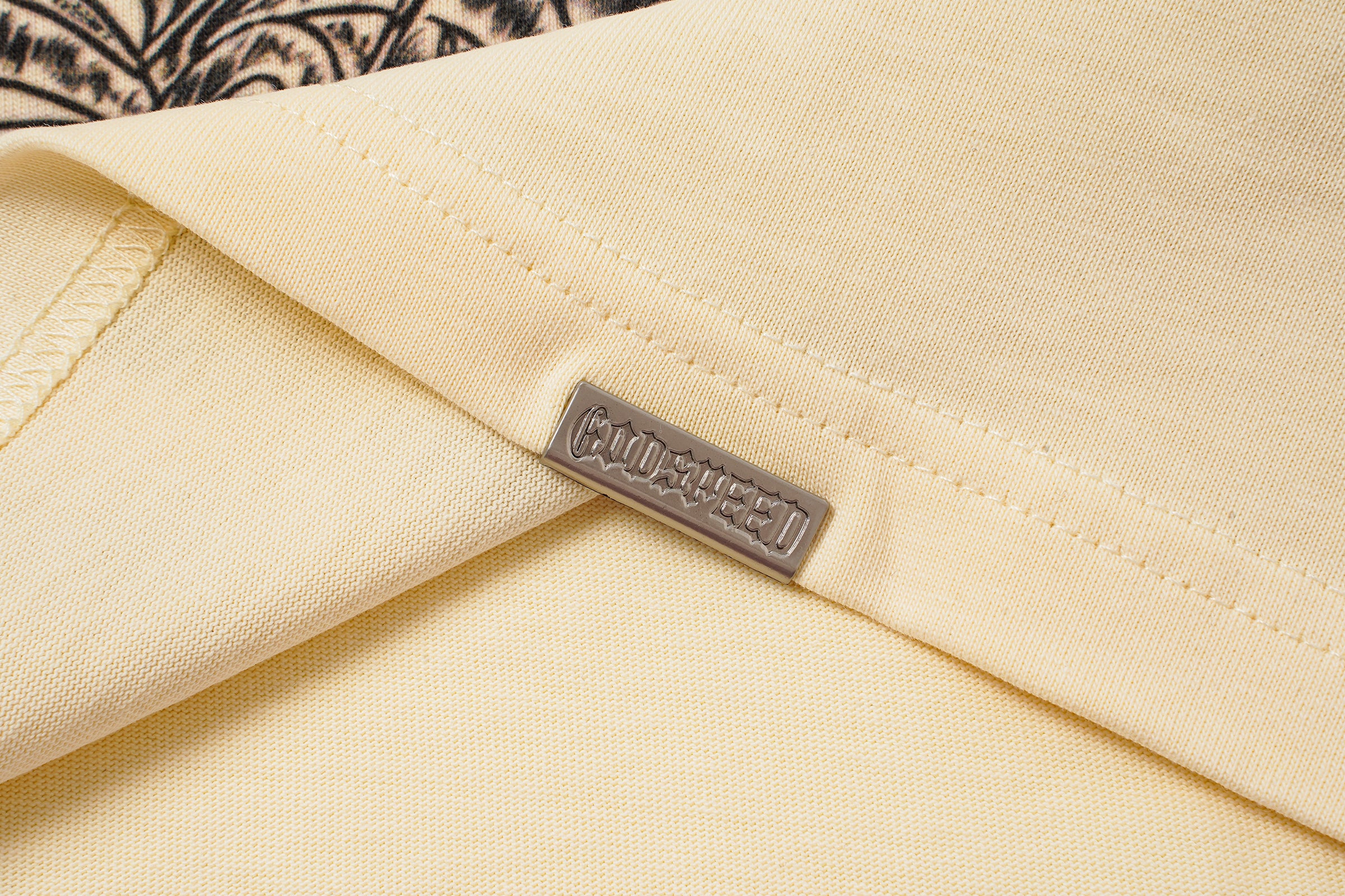 Godspeed Cream Vintage‑Sketch Graphic T‑Shirt