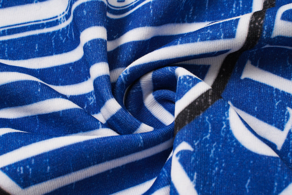 Godspeed Blue Graphic White T‑Shirt