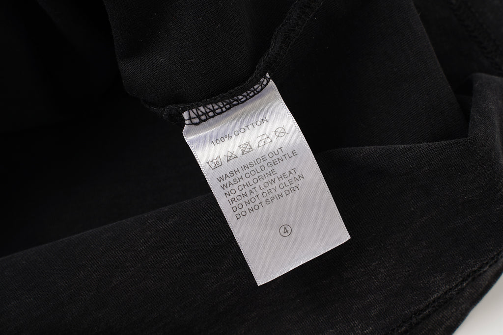 Godspeed Figure Letter Print T‑Shirt