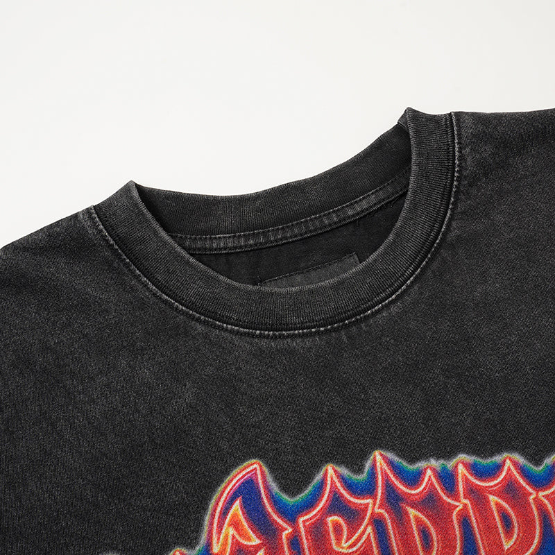 Godspeed Sunset Dinosaur Graphic T‑Shirt