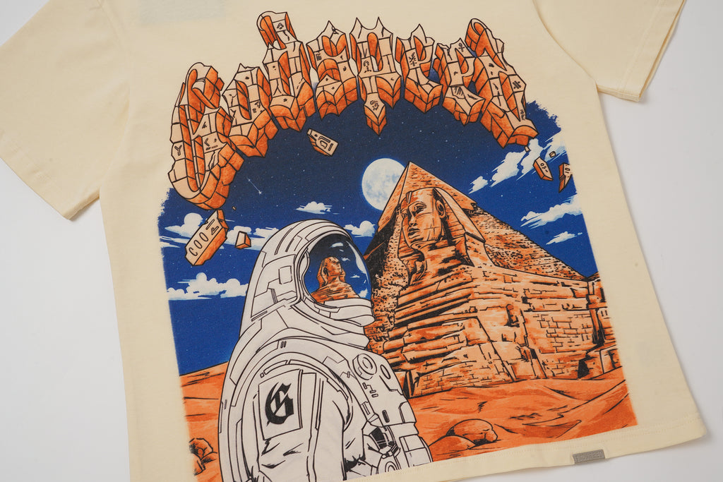 Godspeed Mountain Graphic Cream T‑Shirt
