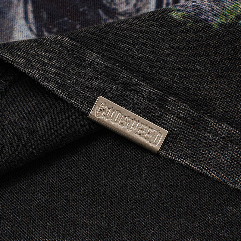 Godspeed Horse Graphic Vintage T‑Shirt