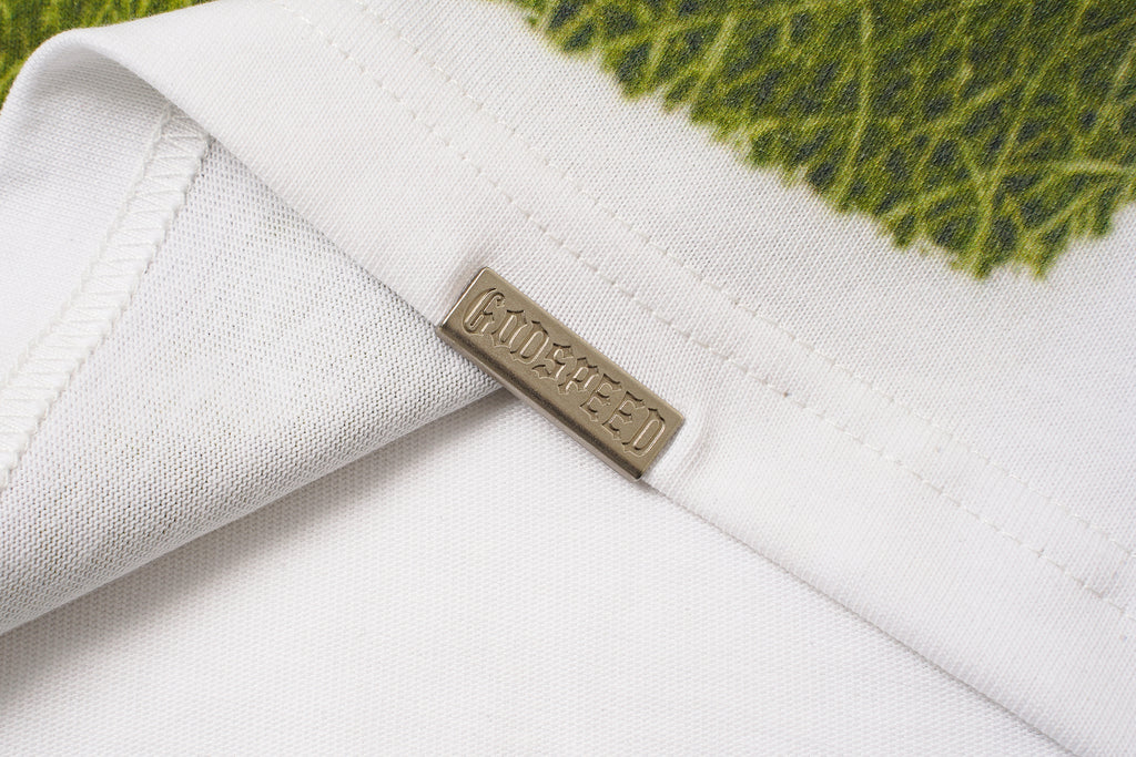 Godspeed Golf Skull White Graphic T‑Shirt