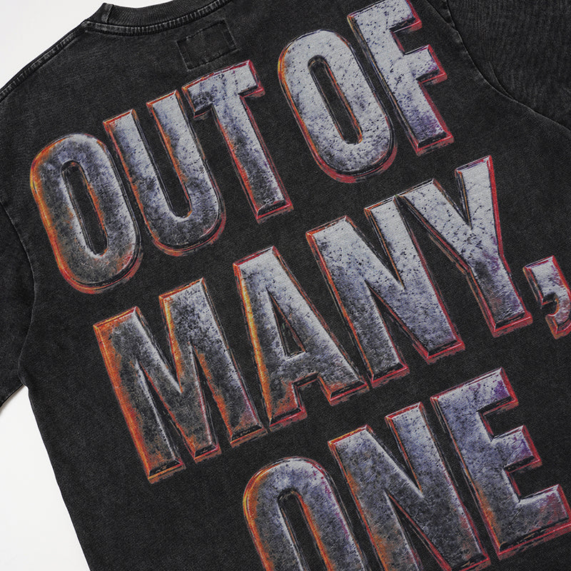 Godspeed Metal Skull Graphic T‑Shirt