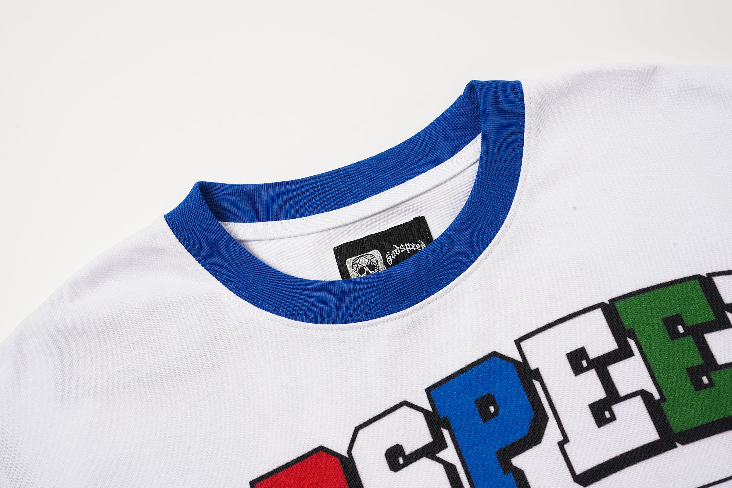 Godspeed World‑Cup Flag Print Raglan T‑Shirt