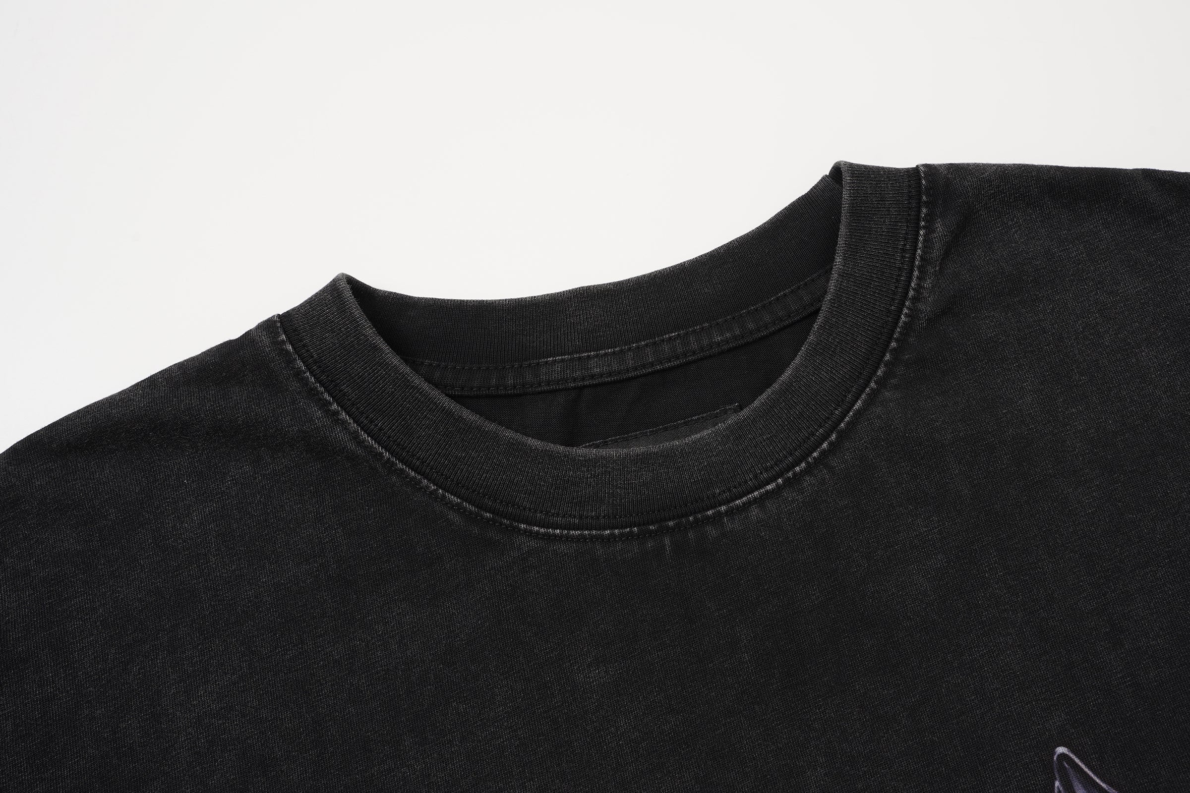 Godspeed Flame Graphic Black T‑Shirt