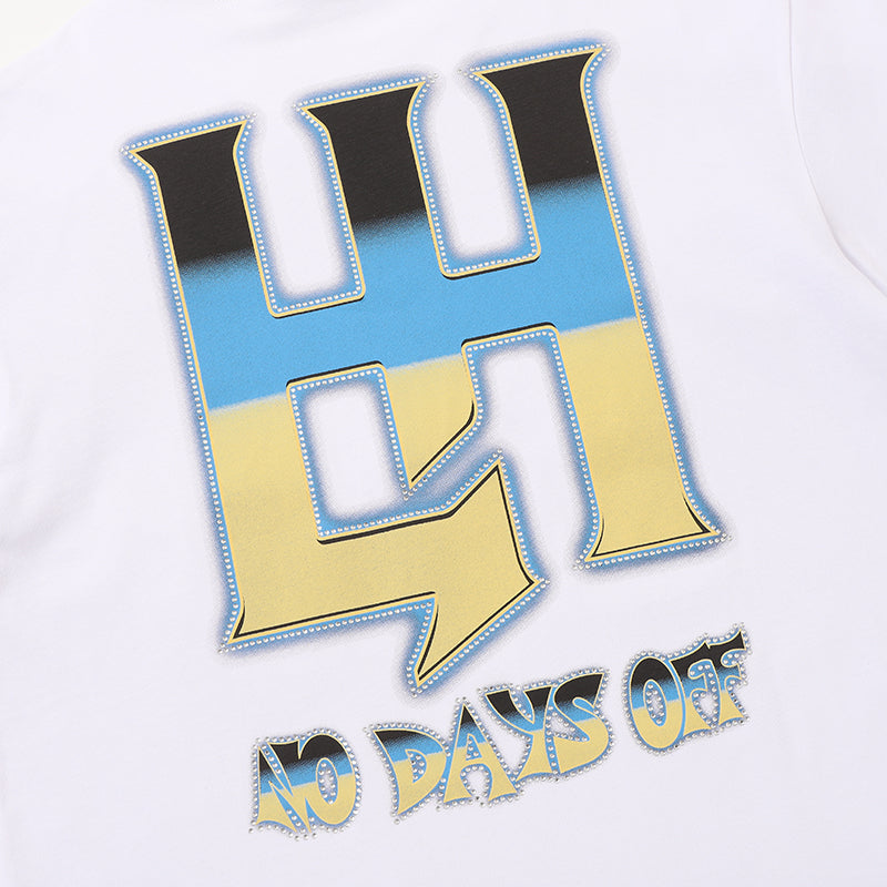 Life Hustlers Vintage Art Graphic White T‑Shirt