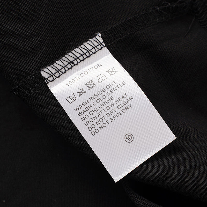 Life Hustlers Blind‑Folded Angel Graphic Black T‑Shirt