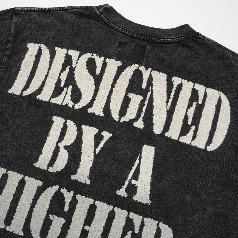 Godspeed Vintage Truck Skull Graphic T‑Shirt
