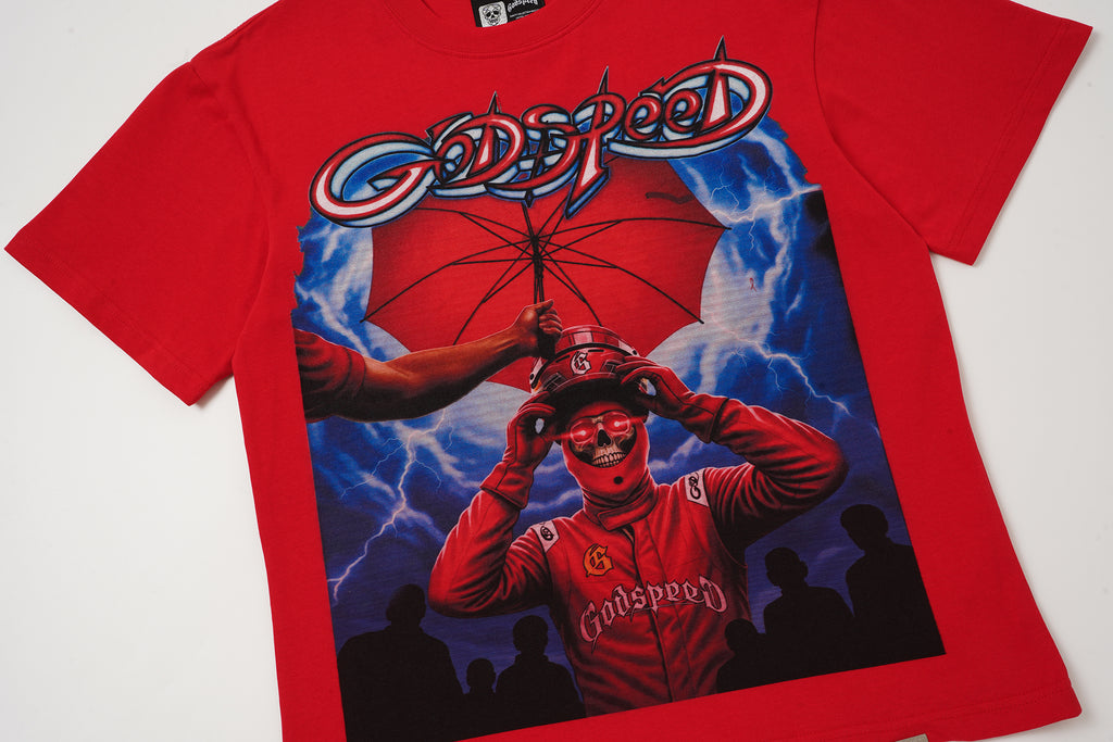 Godspeed Retro Figure Graphic Short‑Sleeve T‑Shirt