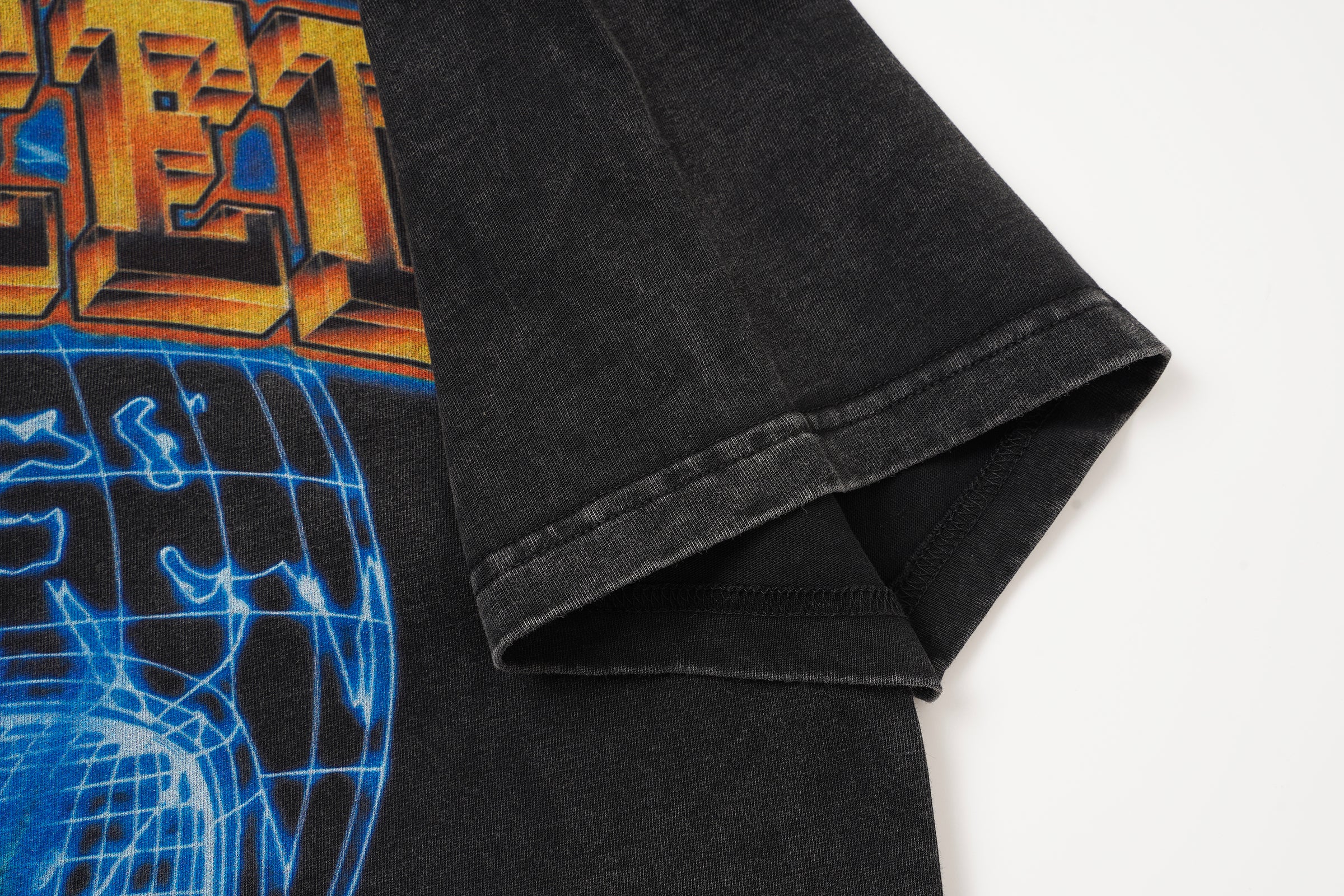 Godspeed Skull Flag Graphic T‑Shirt