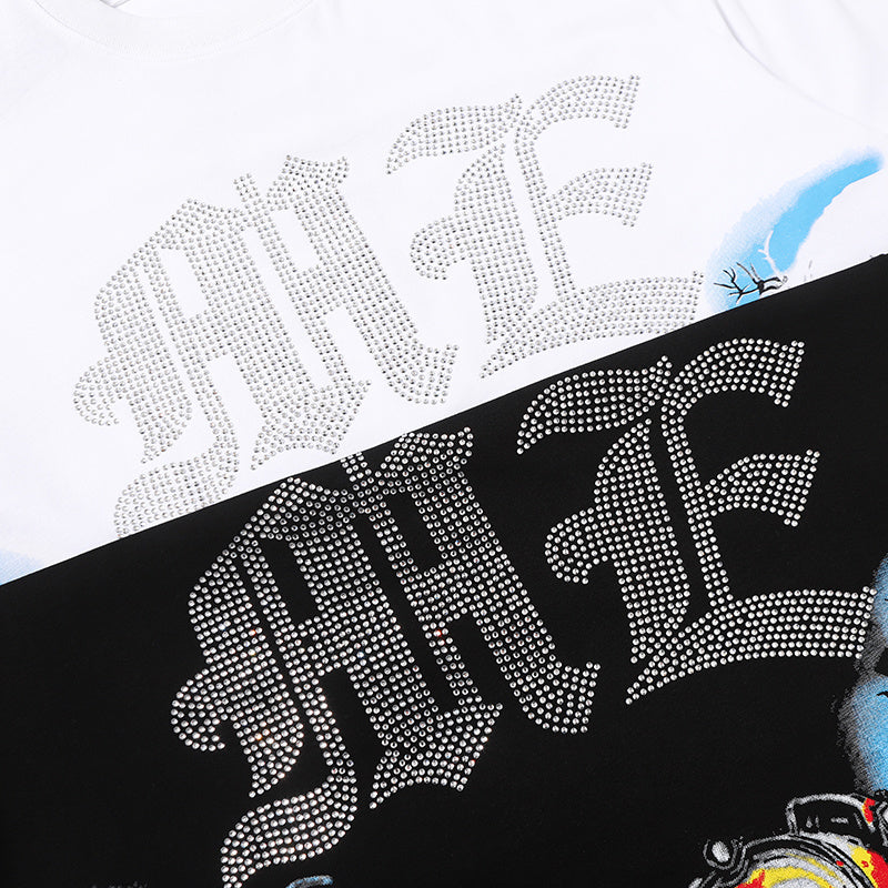 MIXED EMOTION City Landscape Graphic 2‑Color T‑Shirt