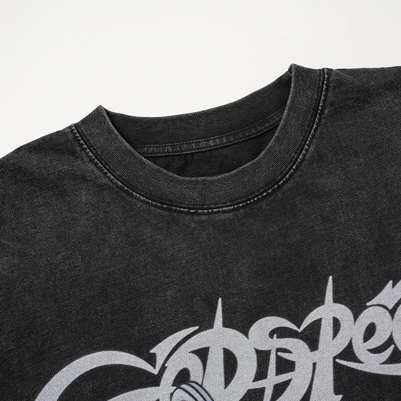 Godspeed Gun Graphic Short‑Sleeve T‑Shirt