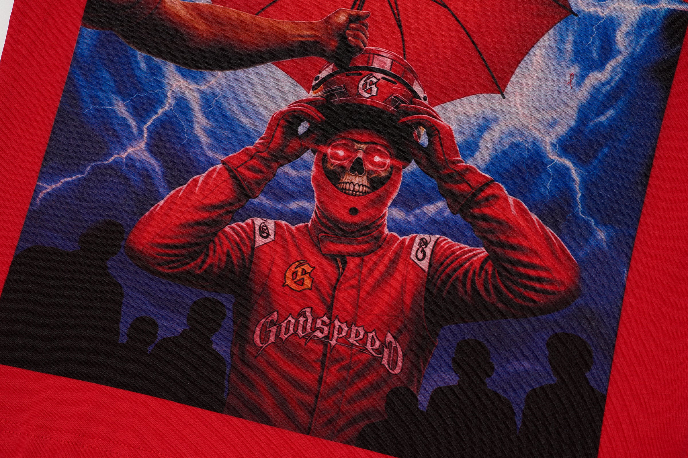 Godspeed Retro Figure Graphic Short‑Sleeve T‑Shirt