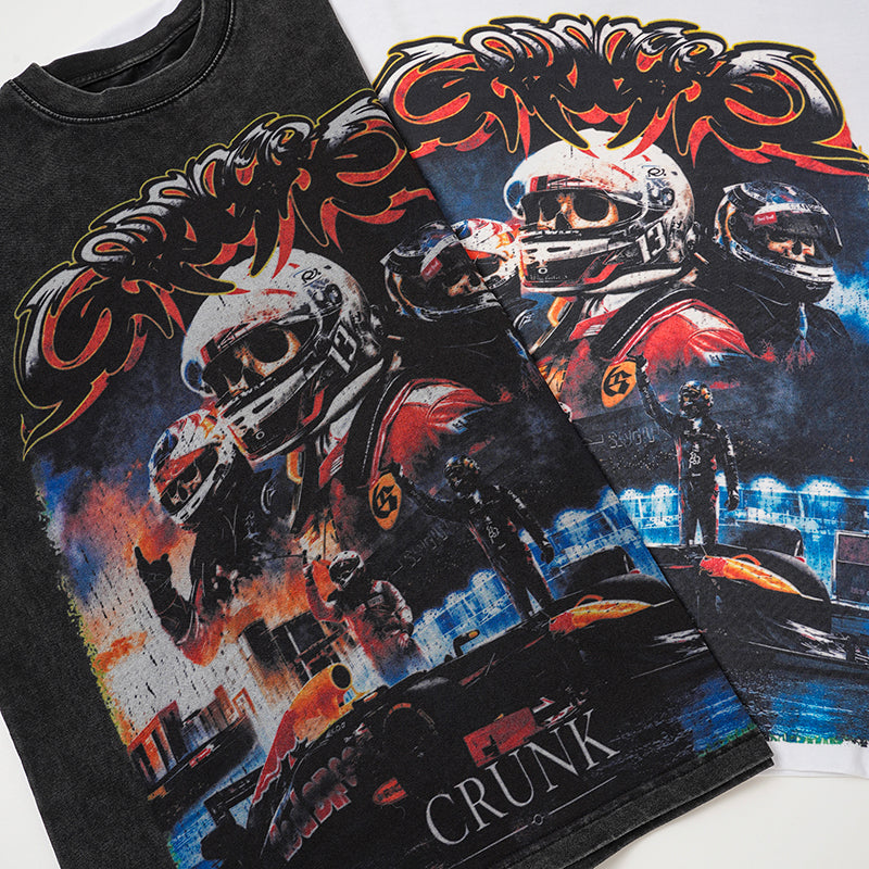 Godspeed Motorcycle Rider Graphic T‑Shirt