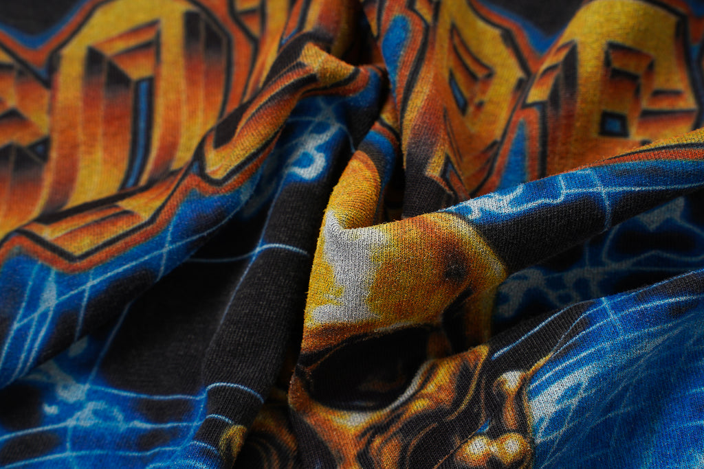 Godspeed Skull Flag Graphic T‑Shirt