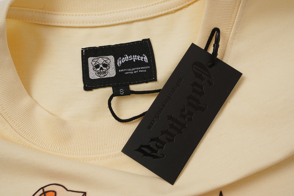 Godspeed Mountain Graphic Cream T‑Shirt