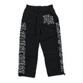 MIXED EMOTION Colorful Rhinestone Side Print Sweatpants