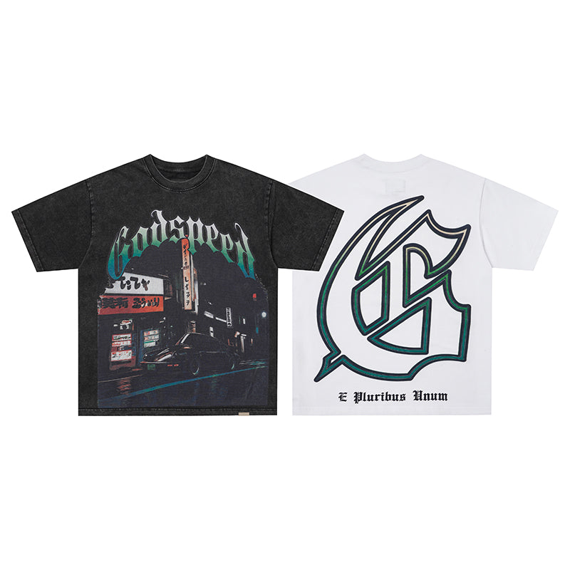 Godspeed City‑Scene Logo T‑Shirt