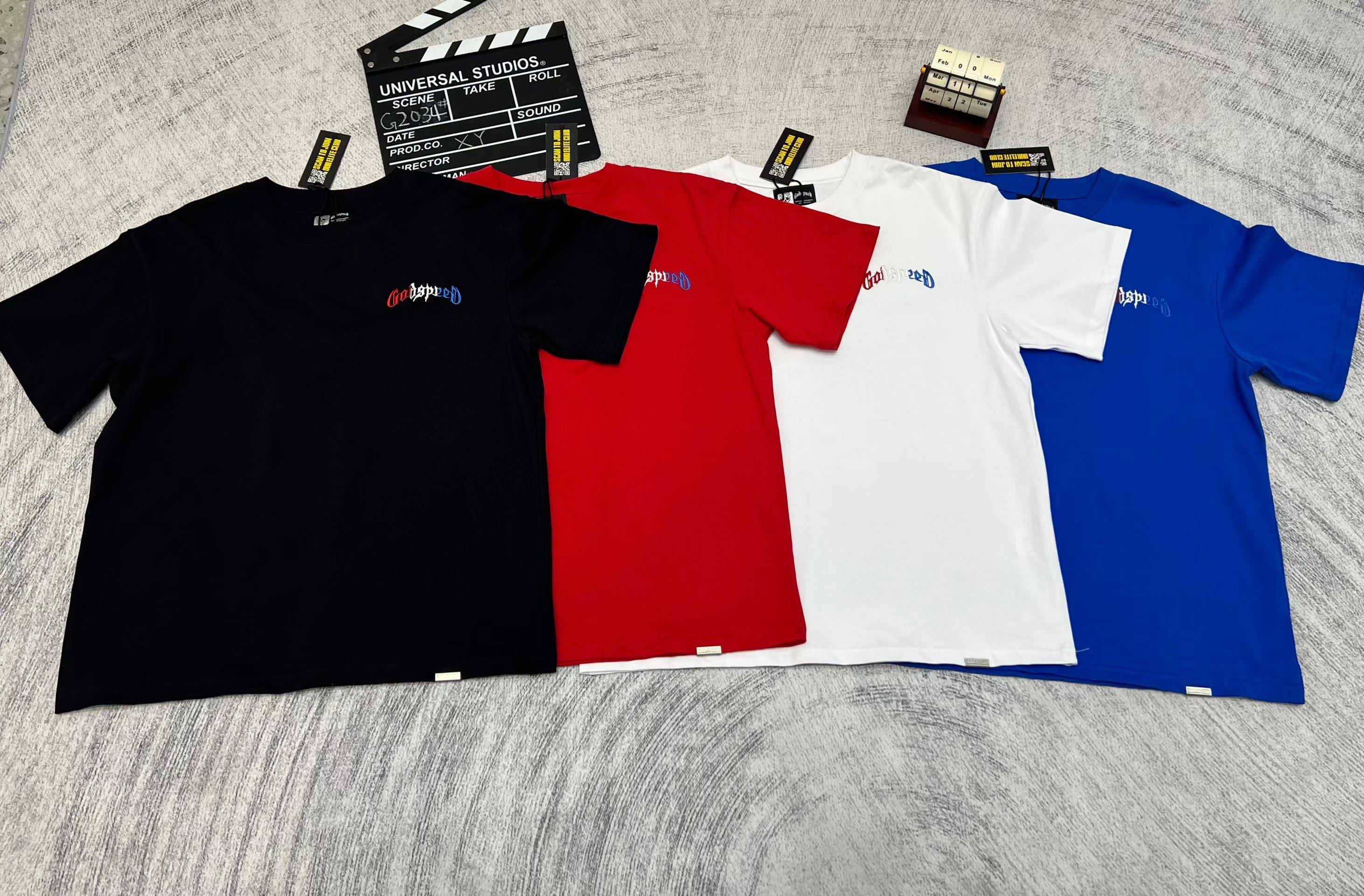 Godspeed Minimal Small‑Logo Basic T‑Shirt