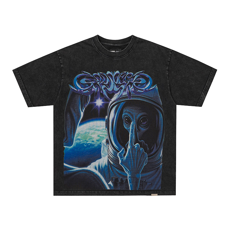 Godspeed Astronaut Graphic T‑Shirt